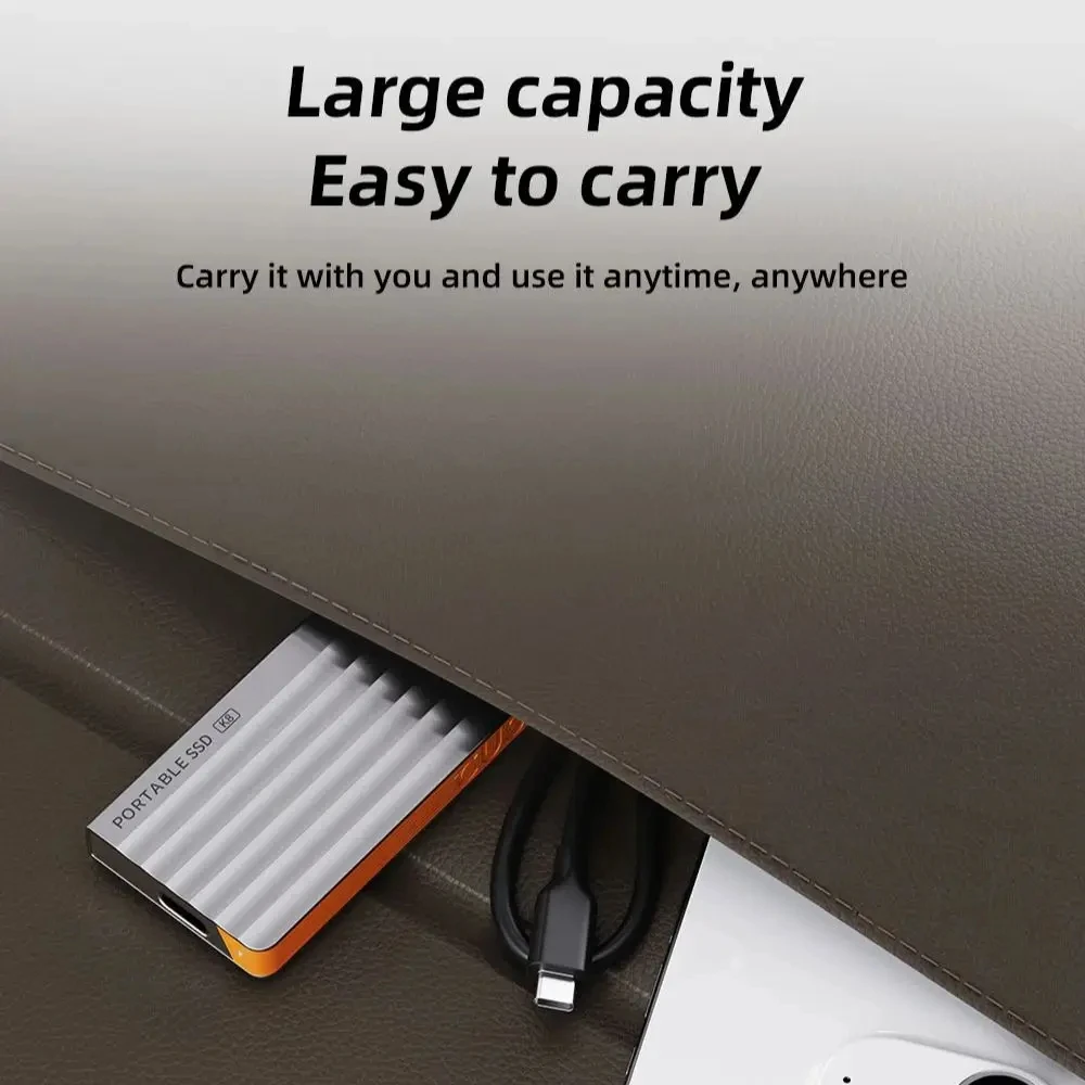 CUSU Portable SSD 512gb 1tb 20Gbps USB3.2 Gen2x2 Type C External Hard Disk Portable Solid State Drives for iphone 15 above – Image 3