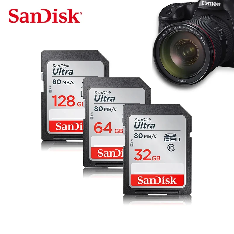 SanDisk Ultra Extreme Pro SD Card 128GB 64GB 32GB 512GB 256G 1T SD C10 Flash Memory Card SD U3 4K V30 Cards SDXC SDHC for Camera – Image 2