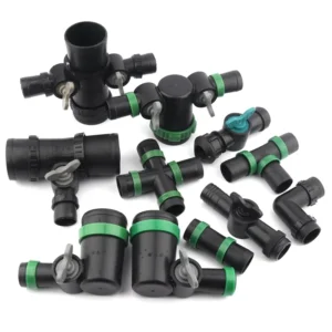 1"Φ28mm 2"Φ50mm Thin Soft Spray Tape Connector Valve Micro Sprinkling Irrigation Water Pipe Drip Hose Joints Pipe Fittings