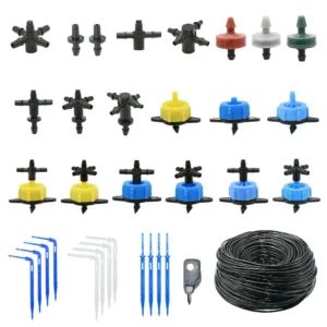 2L 4L 8L Dripper Irrigation 2/4-way Arrow Dropper Connector Cross Water Splitter Emitter Drip Arrow Micro Drip Irrigation System