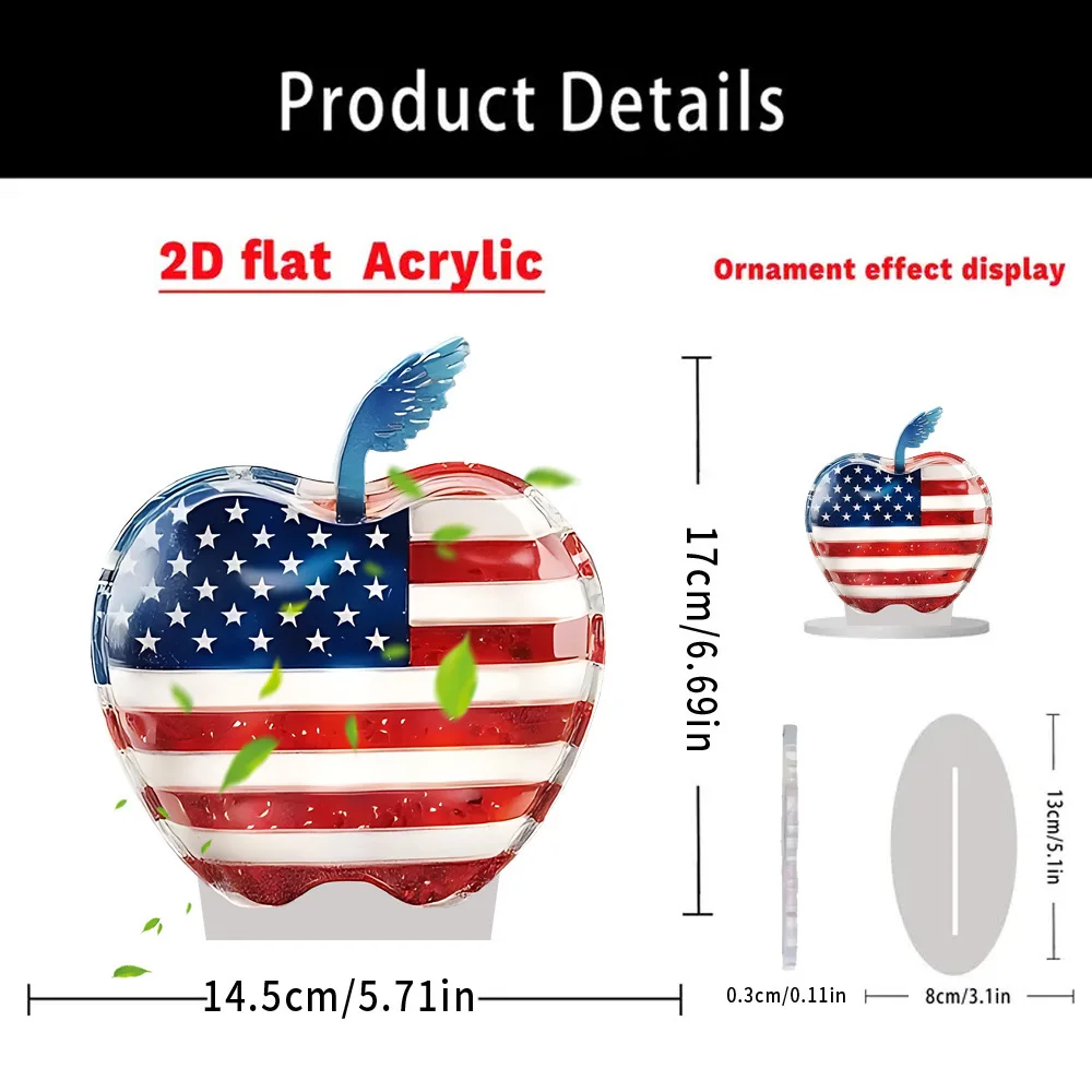 Crystal Apple Cherry Blossom Tree Inlaid Landscape Desktop Ornament Acrylic Home Bookshelf Decoration Creative Pattern Decor – Image 5