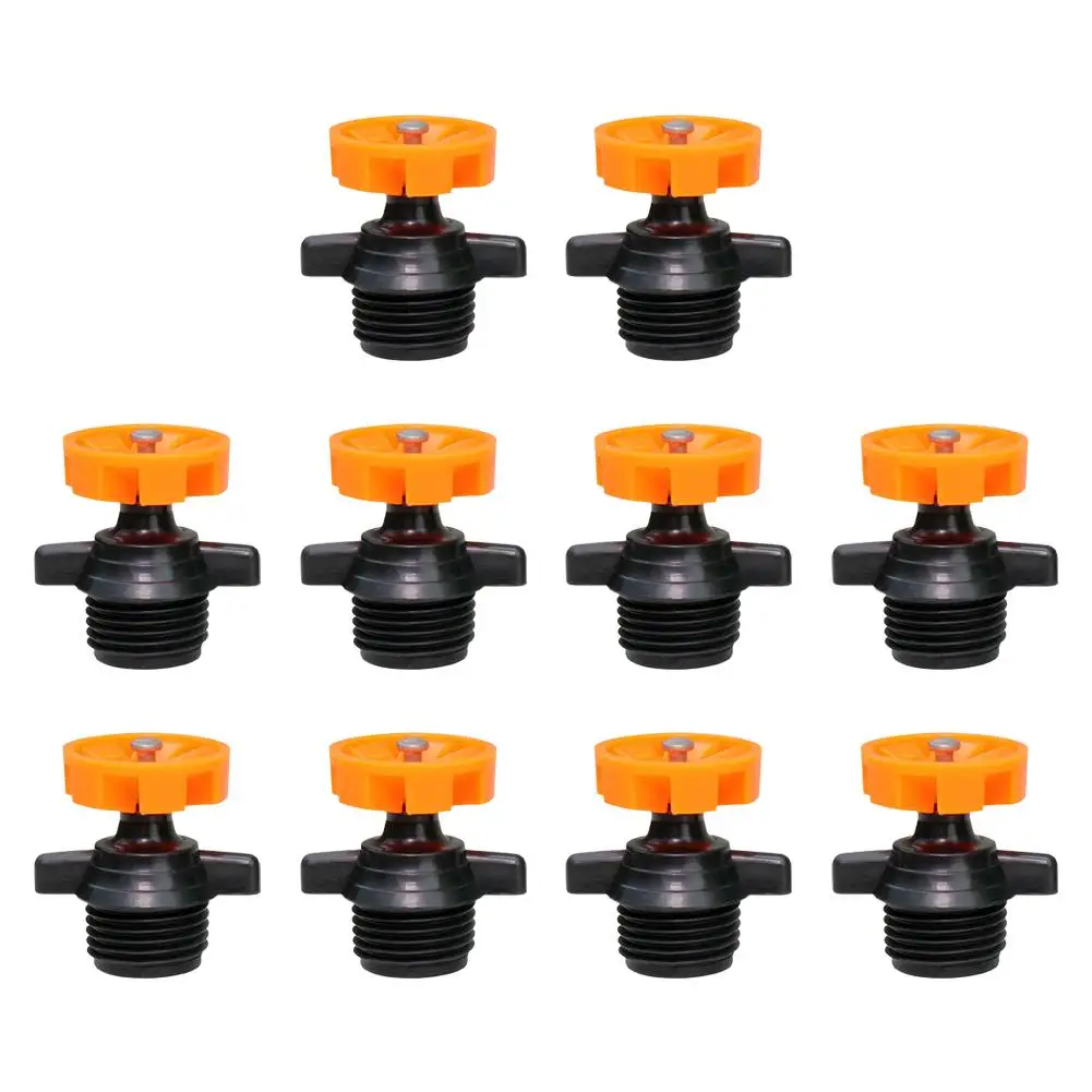 10Pcs/set Micro Drip Irrigation Plant Self Garden Mist Sprinkler With Atomization Nozzle Water Control Sprayer Tool – Image 2