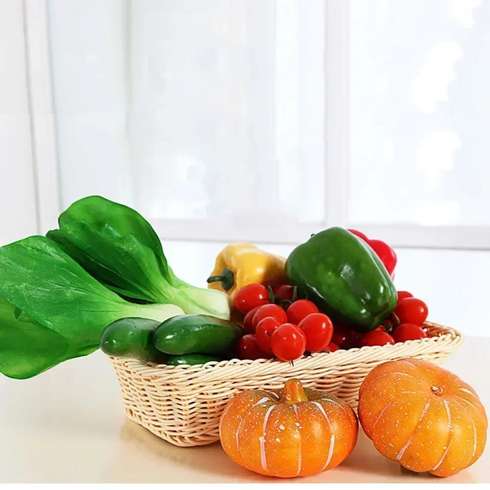 Simulation Artificial Model Cabinet Hotel Dining Room Restaurant Store Shop Decor Fake Vegetable Photo Props For Home Ornaments – Image 5