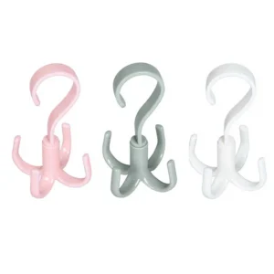 360 Degree Rotating Handbag Hanger, Save Hook, Scarf Rack Modern Closet Organizer Closet Rod Hook 360 Degree Rotating