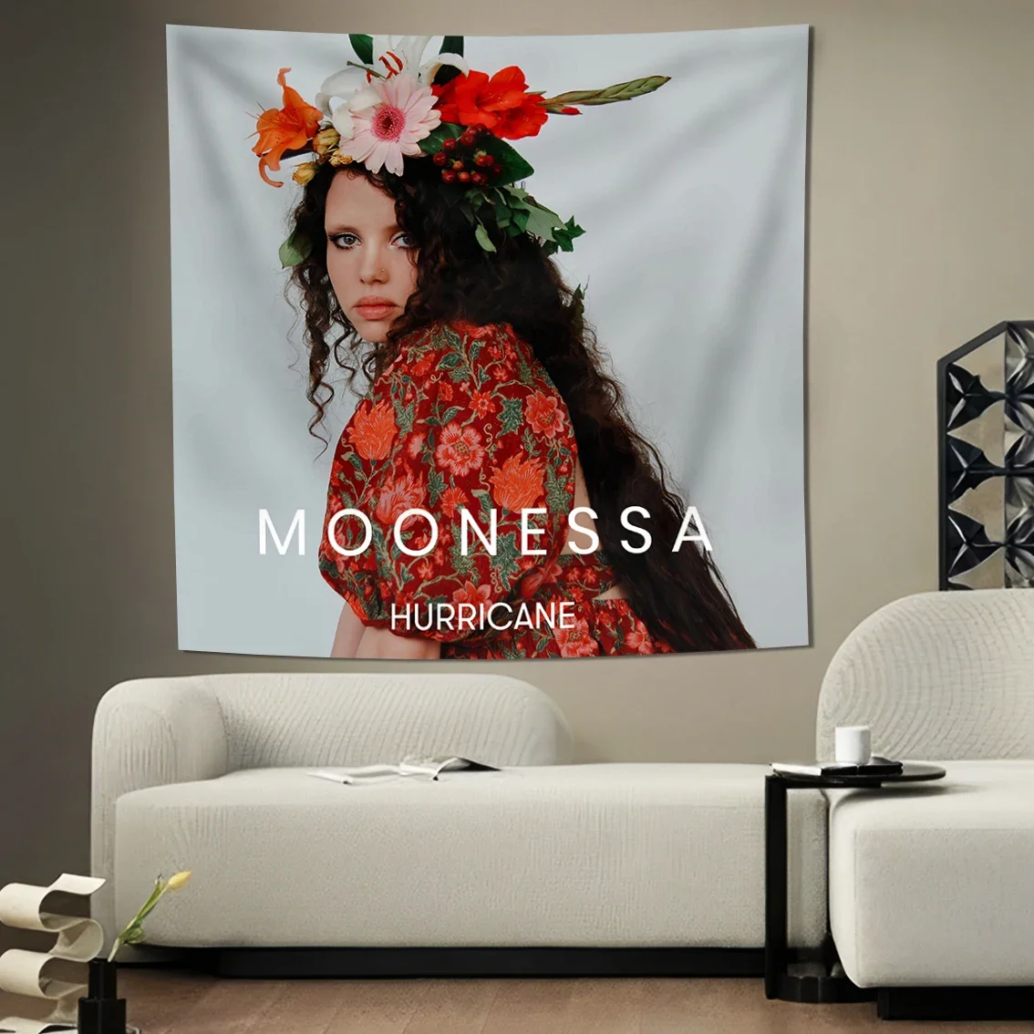 Canadian pop singer hippie retro art tapestry wall decor bohemian decor room decor Polyester Fabric Home Decoration tapestry – Image 3