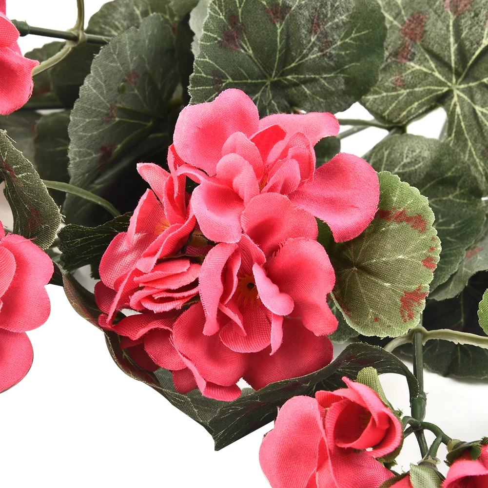Artificial Sunflower Geranium Red Azalea Flowers Fake Flowers Home Garden Decorations Bridal Wedding Car Party Festival Gifts – Image 5