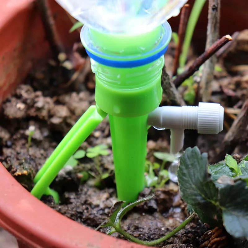 Auto Drip Irrigation System Automatic Watering Dripper Spike Garden Plants Flower Dripper Waterer Tools 1/2/4/6/12PCS – Image 5