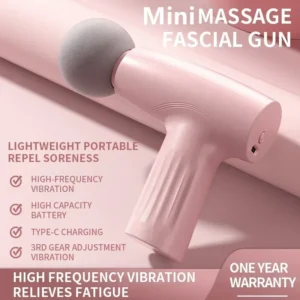 1/3pcs Fascial Massage Gun Vibrating Massager Muscle Relaxation Neck and Back Pressure Massager Portable Fitness Equipment