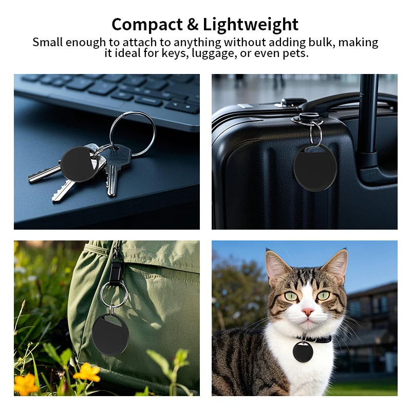 For Android Phones Bluetooth GPS Tracker Work With Google Find My App Key Finder Pet Smart Tag for Xiaomi Samsung Pixel OnePlus – Image 3