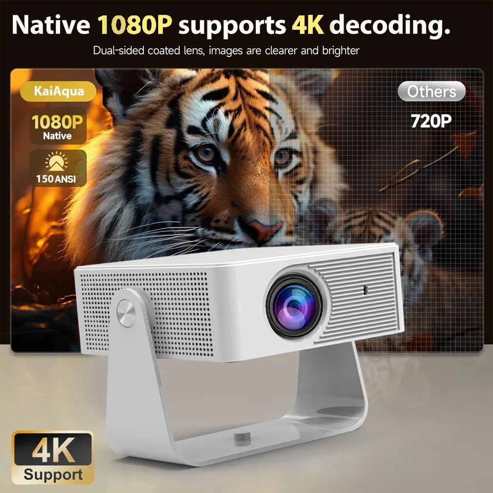 2025 X3 Projector Portable Projector Wifi Smart 1280 720P Full HD Office Home Theater Video Mini Projector Mobile Projection – Image 3