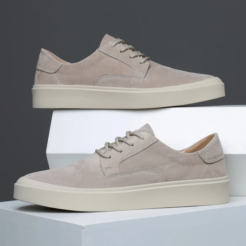 Fashionable Leather Increased Height British Shoes Anti Slip Outdoor Casual Shoes for Men's Office Men's Business Formal Shoes – Image 3