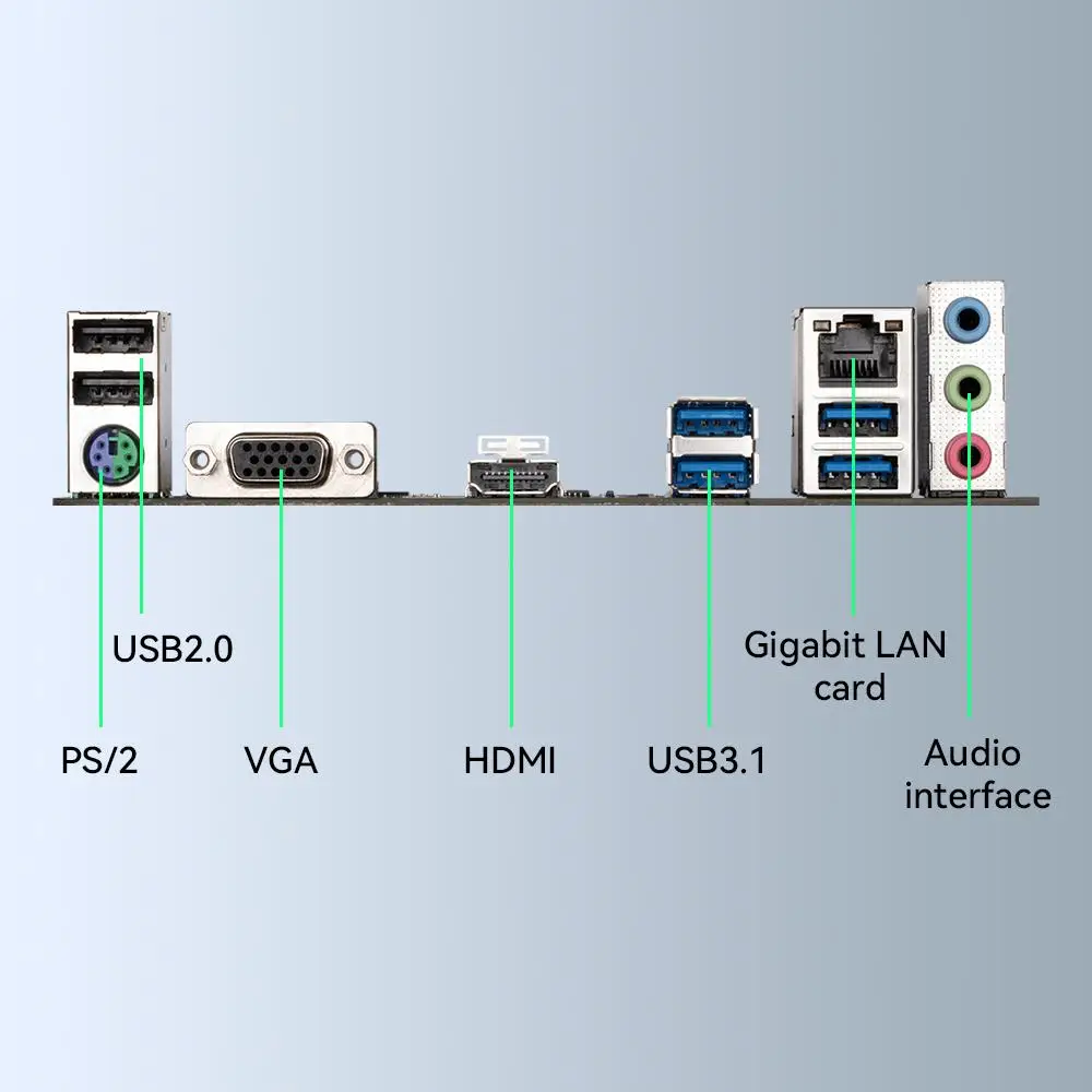 YEAH MAGIC Gaming Desktop AMD Ryzen 5 5600GT 3.9GHz 16GB(8G*2) DDR4 3200 1T NVME SSD ARGB 7 Fans Win 11 Home Gamer Desktop Compu – Image 3