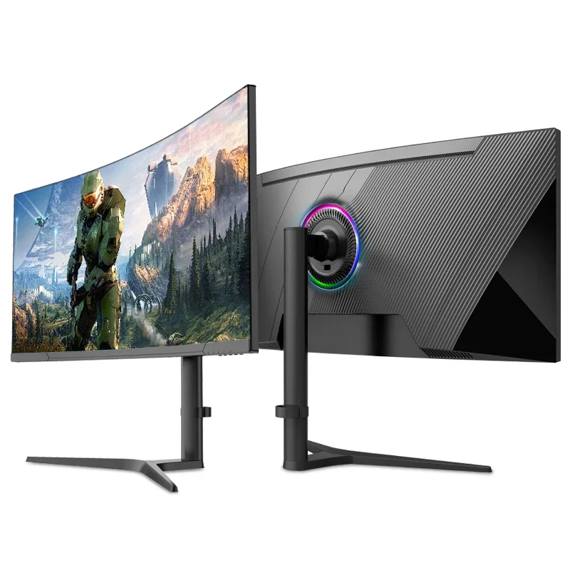 Curved Monitor Price 34 Inch Anti-Blue Light 165Hz Computer Screen PC Monitor 1080p 2k 4K Gaming Monitors