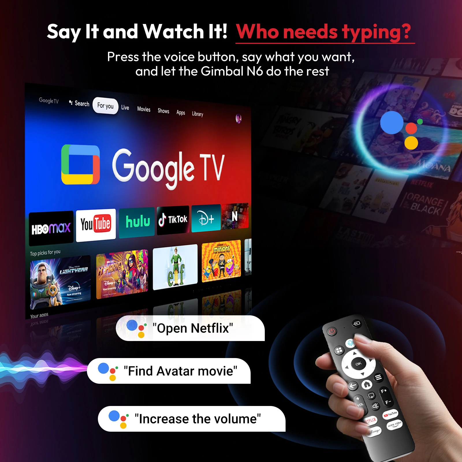 XGODY Netflix Official 4K Supported Smart projector 650 Ansi AI Voice Recognition Auto Focus & Keystone Projector for Home Movie – Image 5