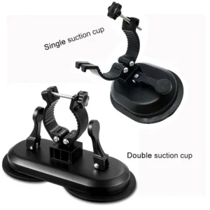 Single Double suction cup Fascia gun bracket strong adsorption of Massager holder back shoulder waist massage gun Free hands