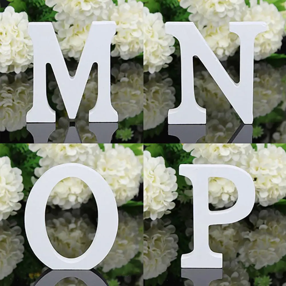 Large Wooden Letter Alphabet Wall Hanging Wedding Party Home Shop Decoration – Image 6