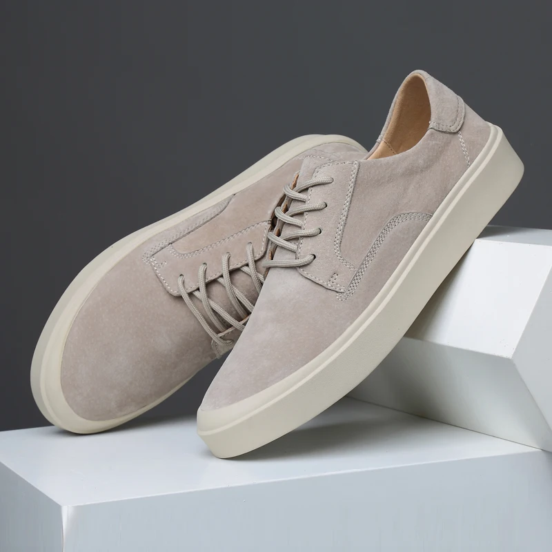 Fashionable Leather Increased Height British Shoes Anti Slip Outdoor Casual Shoes for Men's Office Men's Business Formal Shoes – Image 2