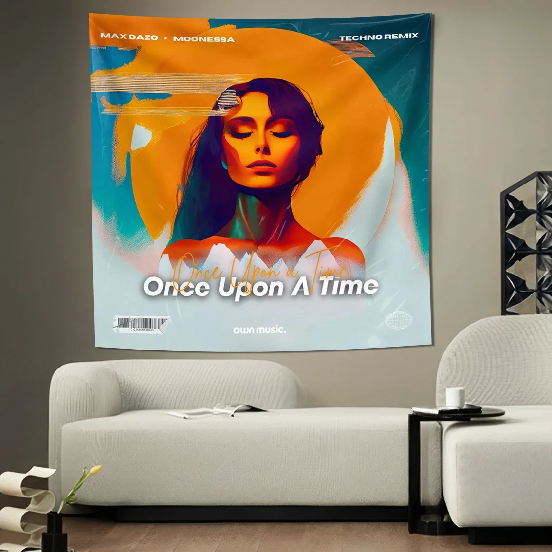 Canadian pop singer hippie retro art tapestry wall decor bohemian decor room decor Polyester Fabric Home Decoration tapestry – Image 4