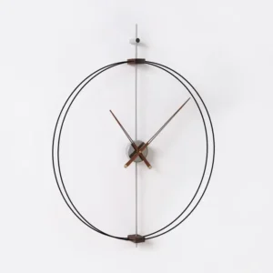 Silent Quartz Wall Clock Waterproof Bathroom Decor Modern Vintage Nordic Living Room Bedroom Non-Ticking Home Wall Art Display