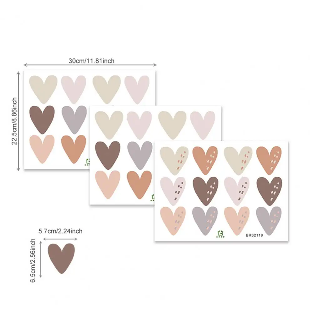 Cartoon Colorful Polka Dots Children Wall Stickers Removable Nursery Wall Decals Poster Print Kids Bedroom Interior Home Decor – Image 6