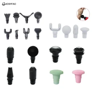 1PCS New Replacement Heads For Massage Gun Muscle Stimulator Body Relaxation Shaping Exercising Fascia Gun Massager HeadPistool