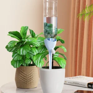 3pcs Self Plant Watering Spikes Automatic Dripper Drip Irrigation System with Adjustable Control Valve for Indoor Potted Garden
